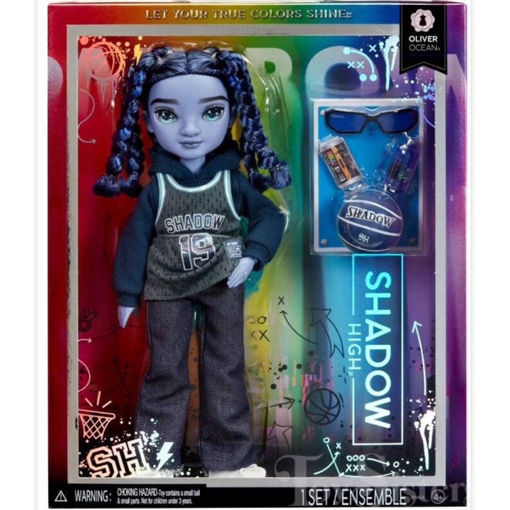 Rainbow High Shadow High Oliver Ocean Doll Set